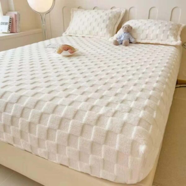Kocka set – čaršaf na lastiš 200×200+25 + 2 jastučnice 50×70 - Slika 3